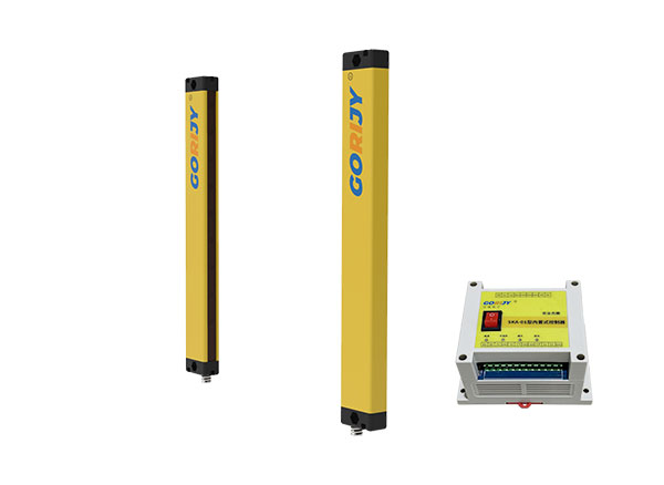 安全光柵怎么短接屏蔽信號